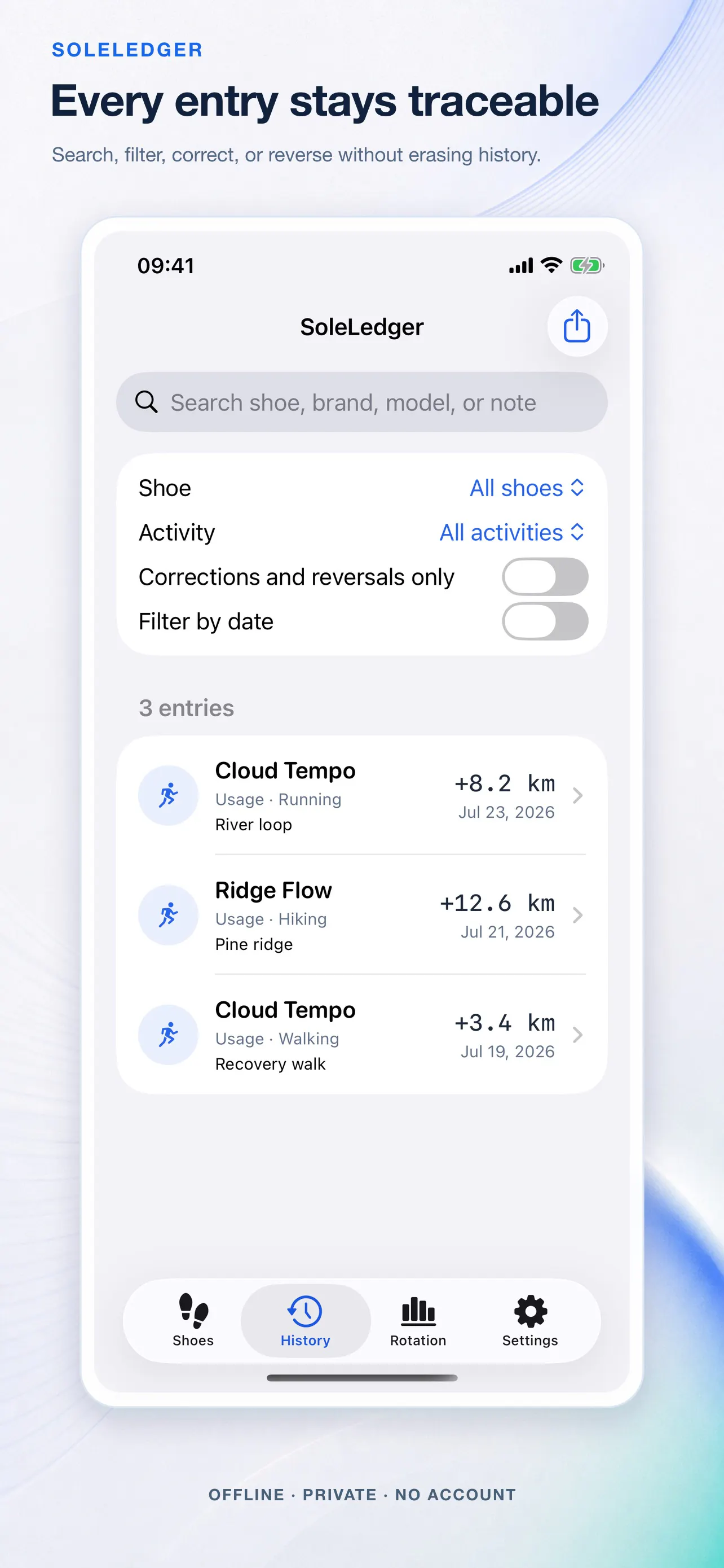 SoleLedger: Shoe Mileage gallery image