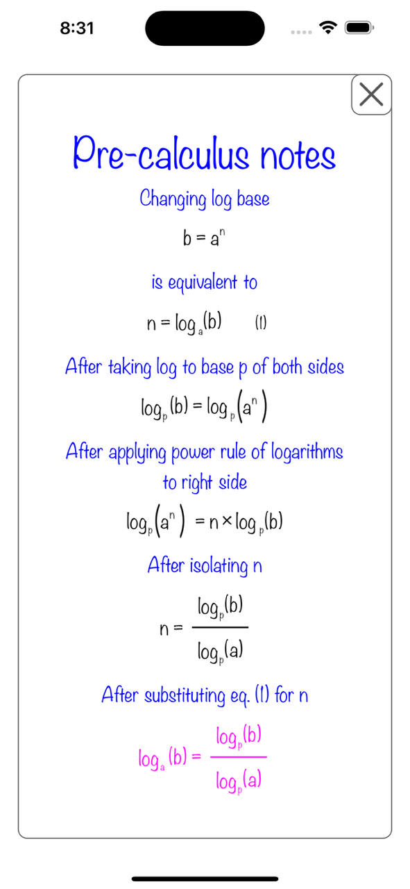 Wiskunde -redacteur - Math Notes: Van algebra tot calculus media 9