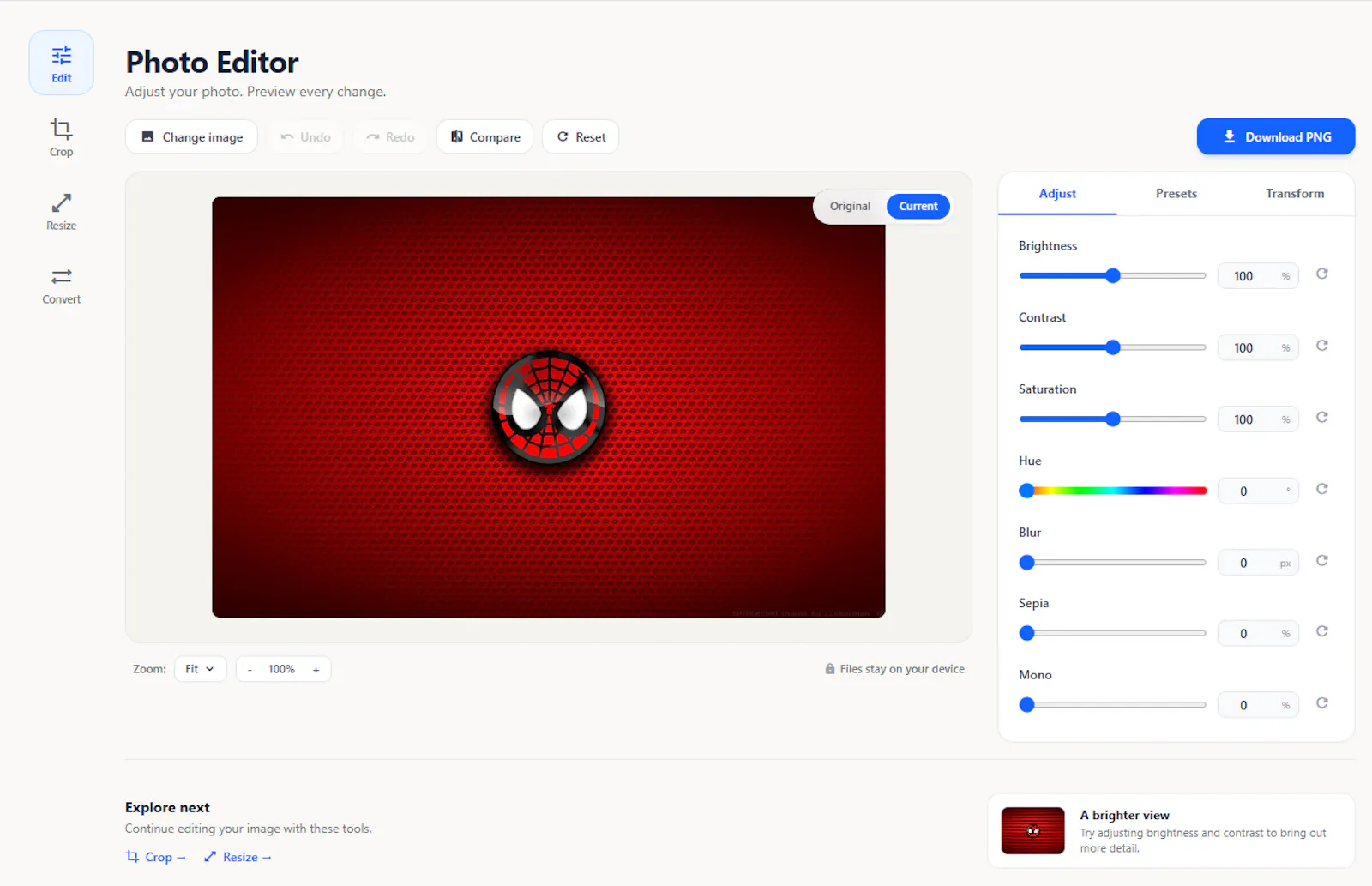 Browser Image Converter screenshot 7