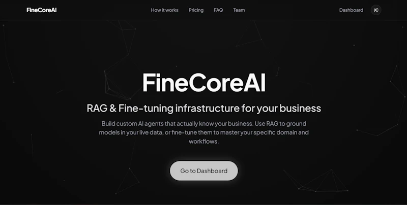 FineCoreAI screenshot 1