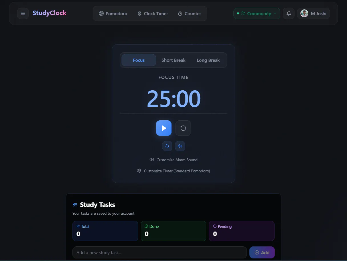 StudyClock gallery image