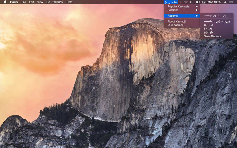 Kaomoji for Mac Image