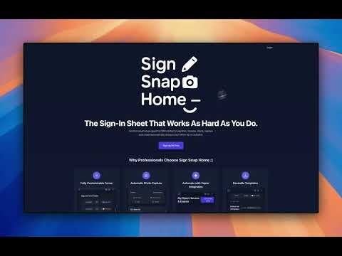 Sign Snap Home :) gallery image