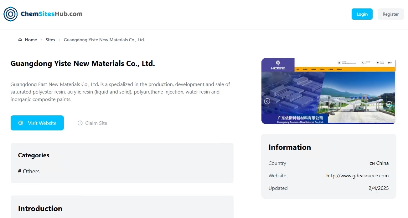 ChemSitesHub.com - Chemical directory! gallery image