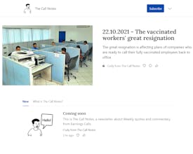 The Call Notes gallery image