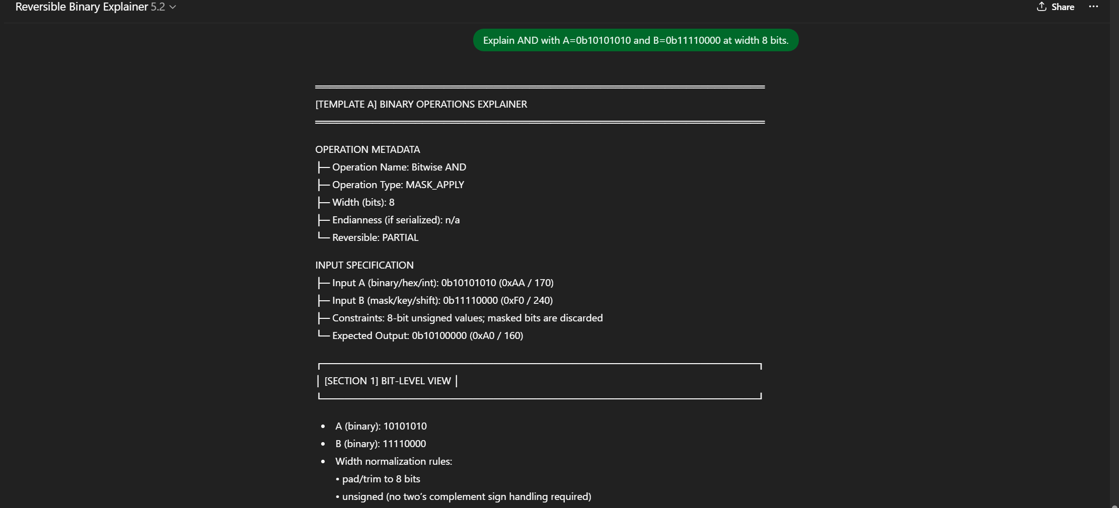 Reversible Binary Explainer V2 gallery image