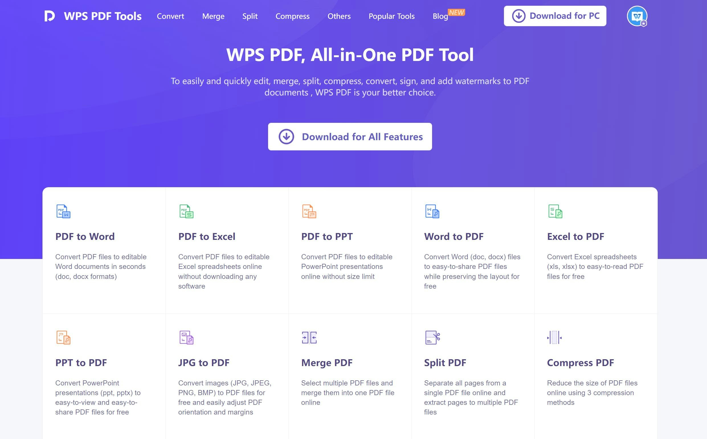 Media WPS PDF - Editor PDF dalam talian percuma di web 1