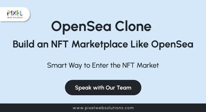 Pixel' Web Solutions OpenSea Clone App gallery image