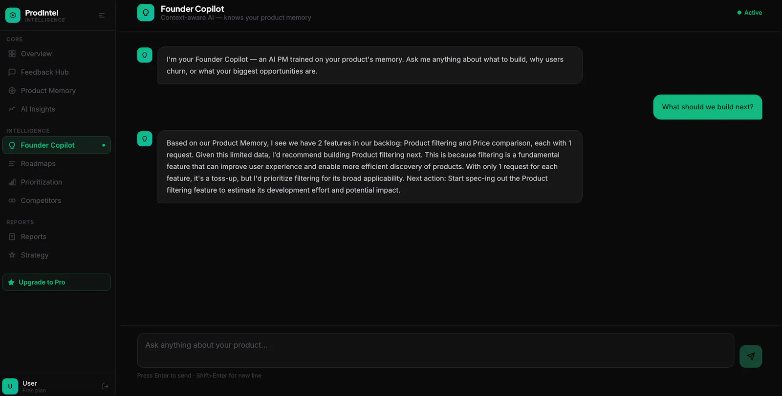 ProdIntel screenshot 3