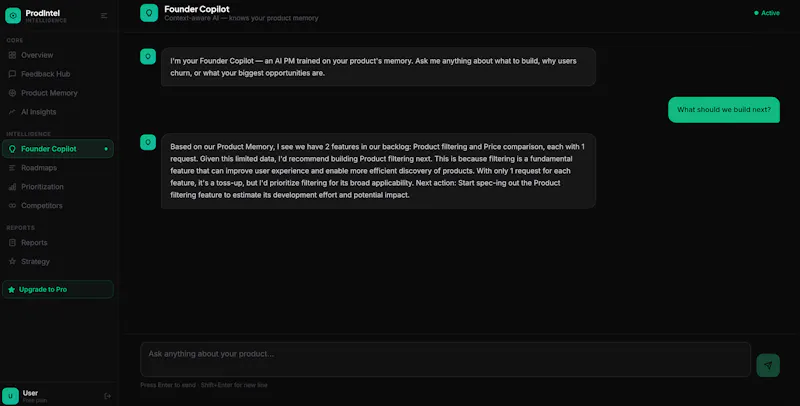 ProdIntel screenshot 3