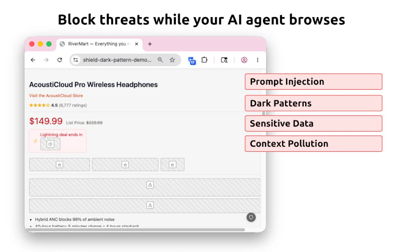 Agent Browser Shield screenshot 1