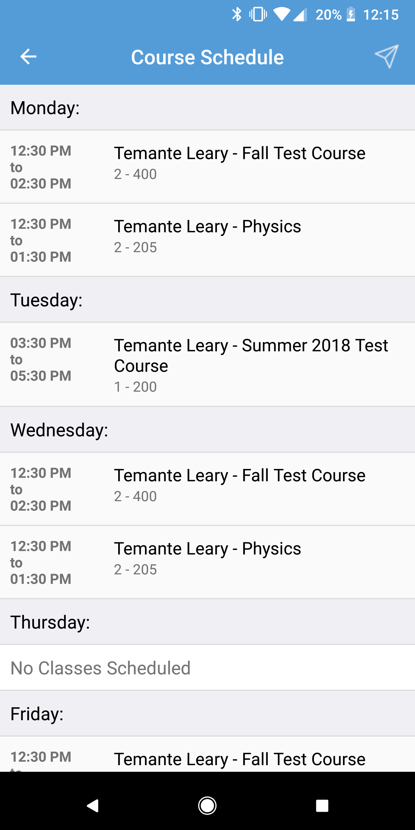 Class Updates gallery image