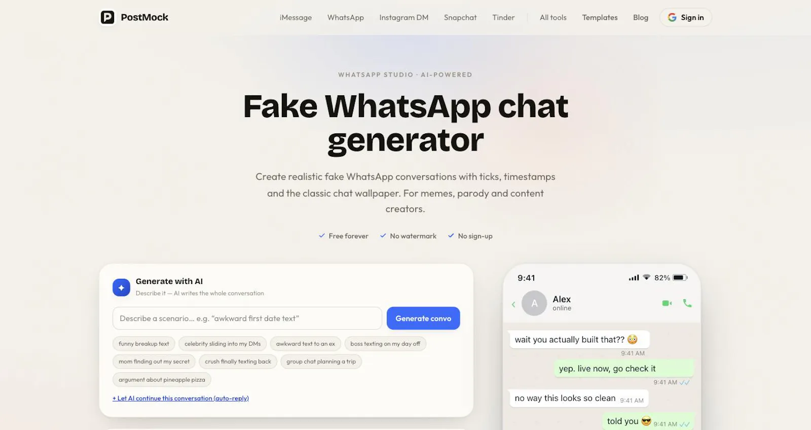 PostMock screenshot 3