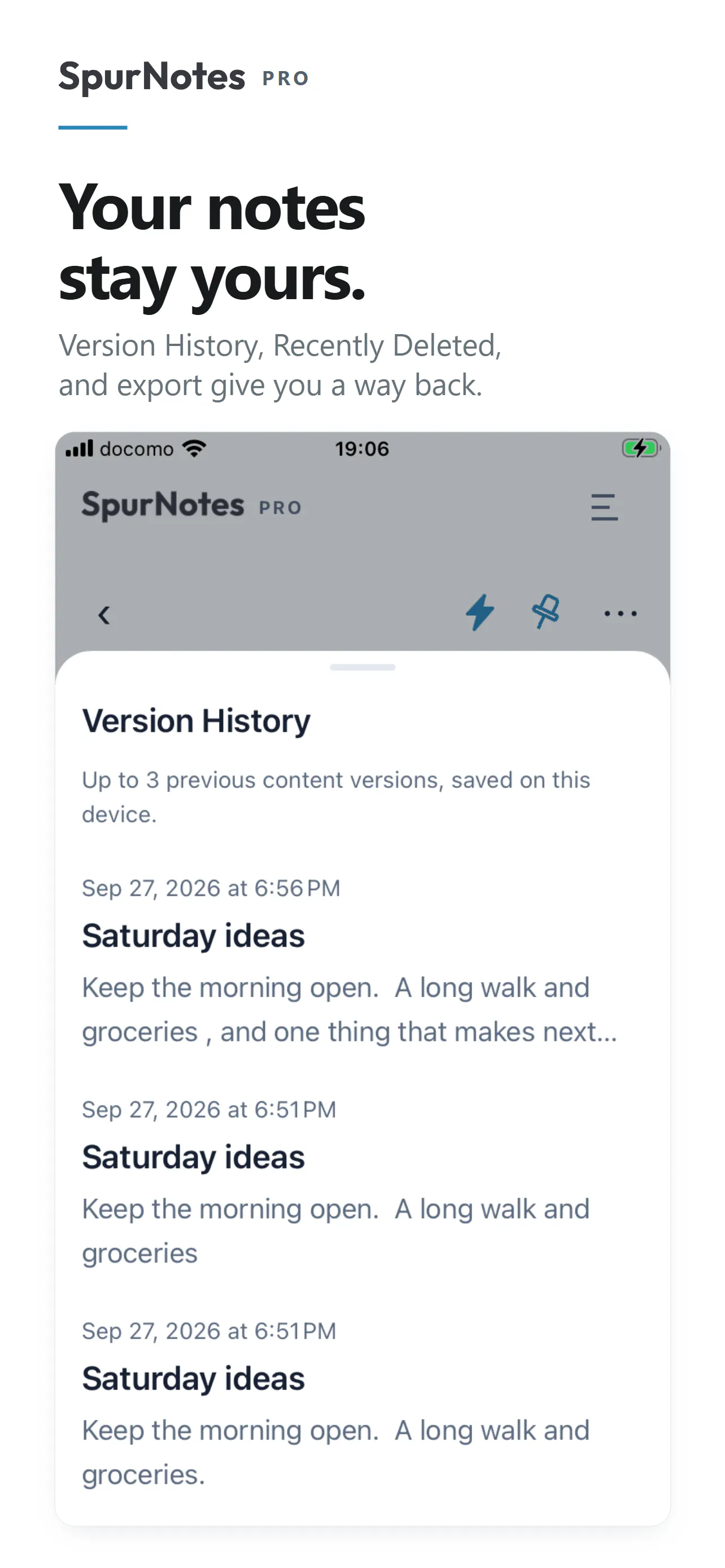 Spur Notes gallery image