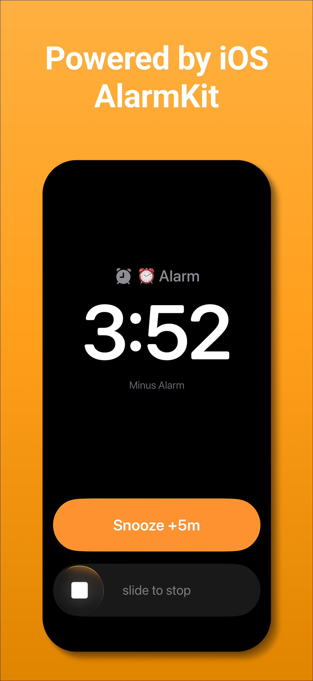 Minus Alarm gallery image