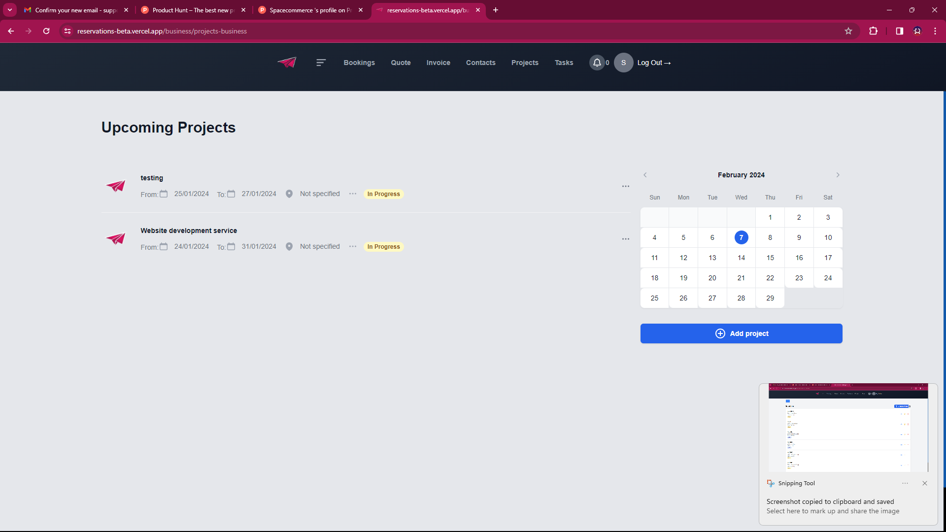 SpaceCommerce CRM -oplossing media 7