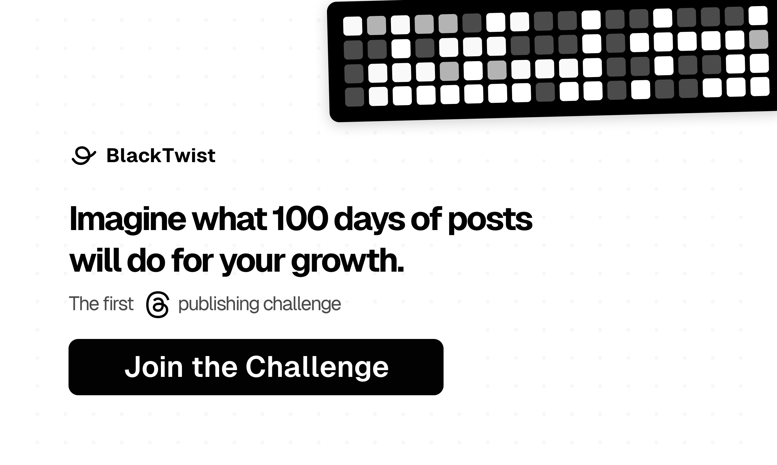 Threads100 - Free 100-day challenge to help you grow on Threads media 6