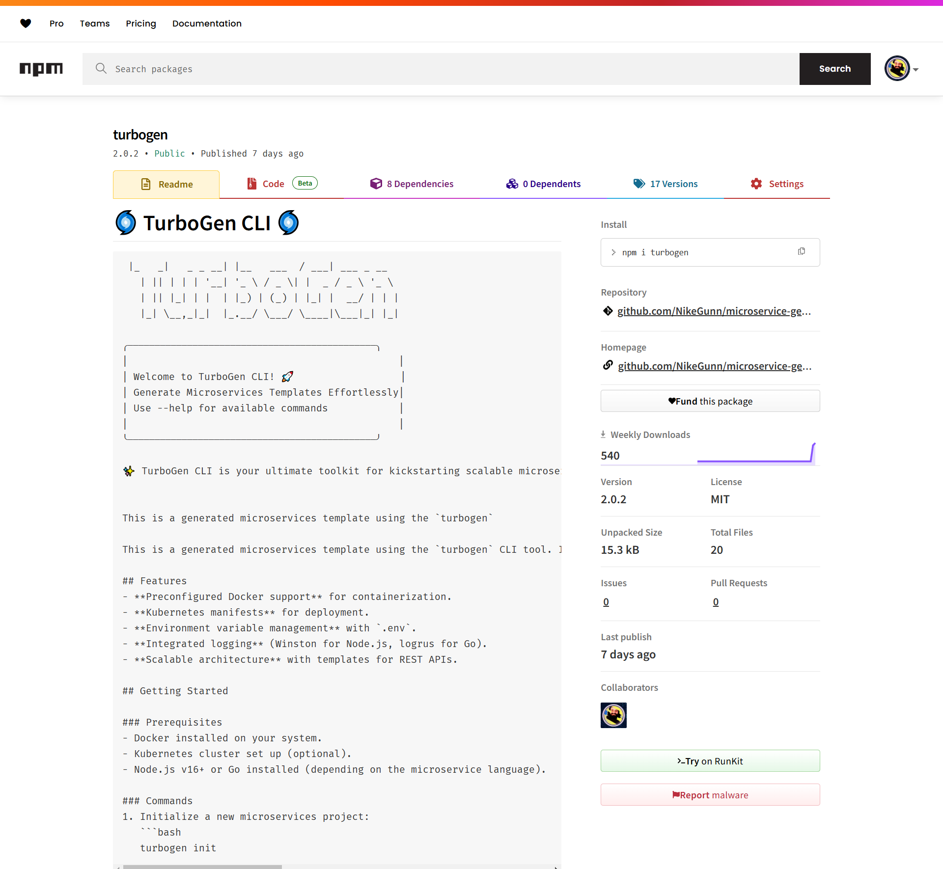 Turbogeen-cli media 1