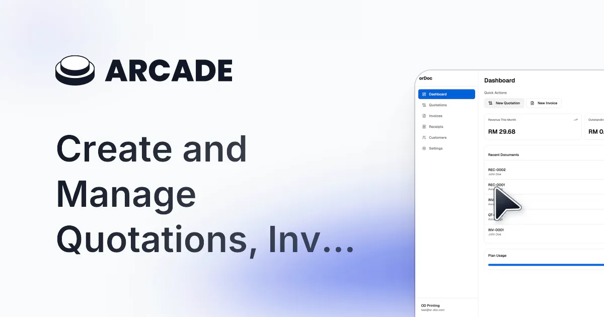 orDoc — Complex Products, Simple Quotes のプロダクトバナー