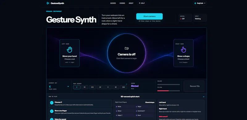 Gesture Synth screenshot 2