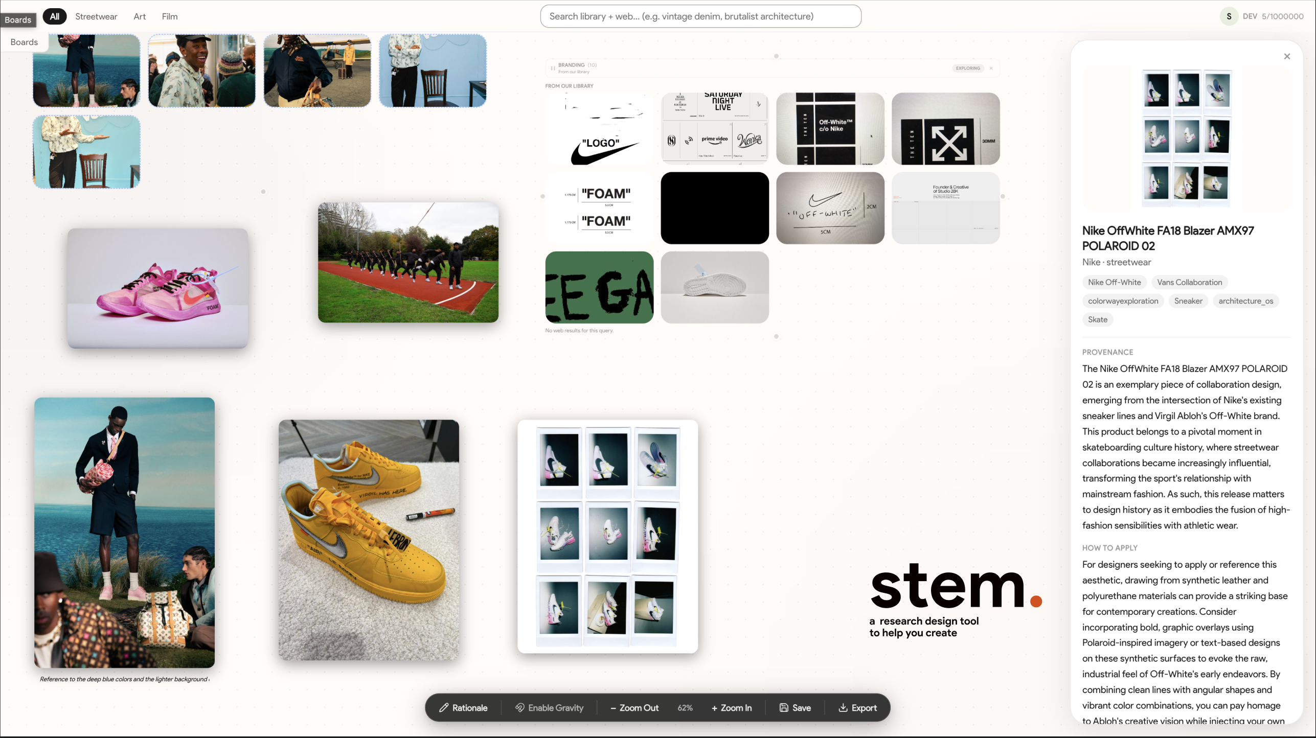 stem - Main product screenshot demonstrating key features and user interface