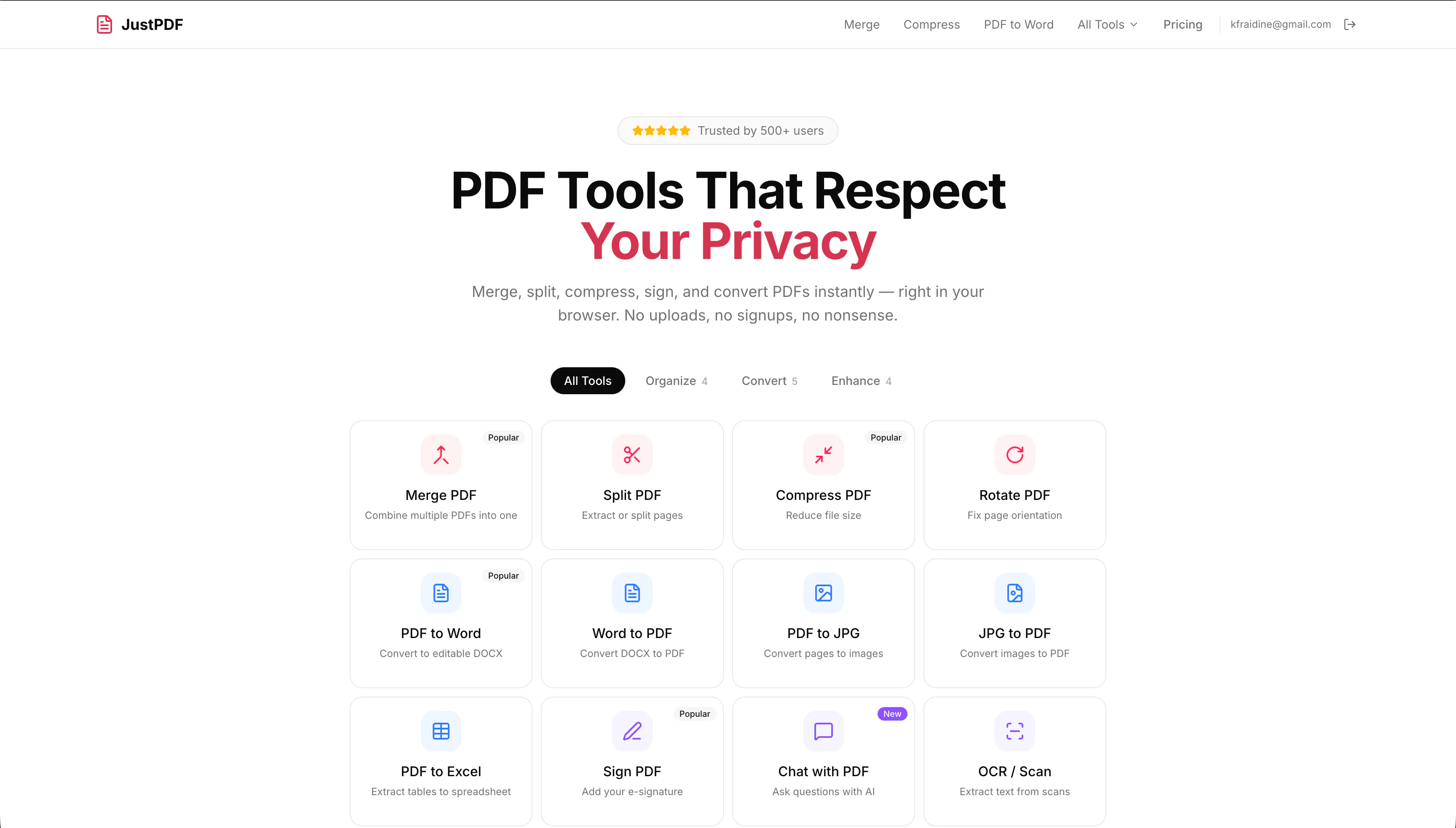 JustPDF 제품 배너