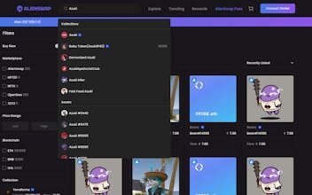 AlienSwap NFT Marketplace gallery image