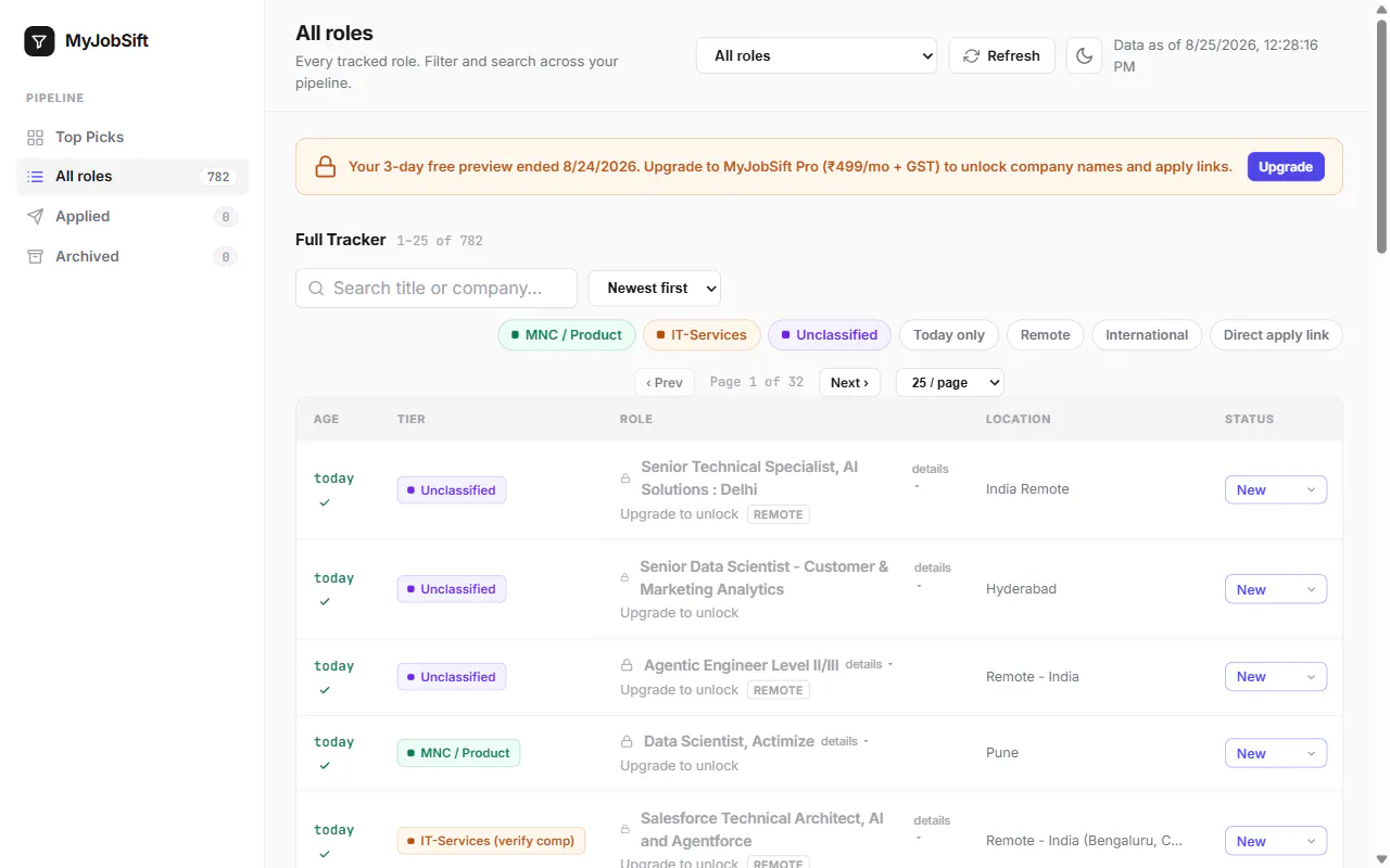 MyJobSift screenshot 5