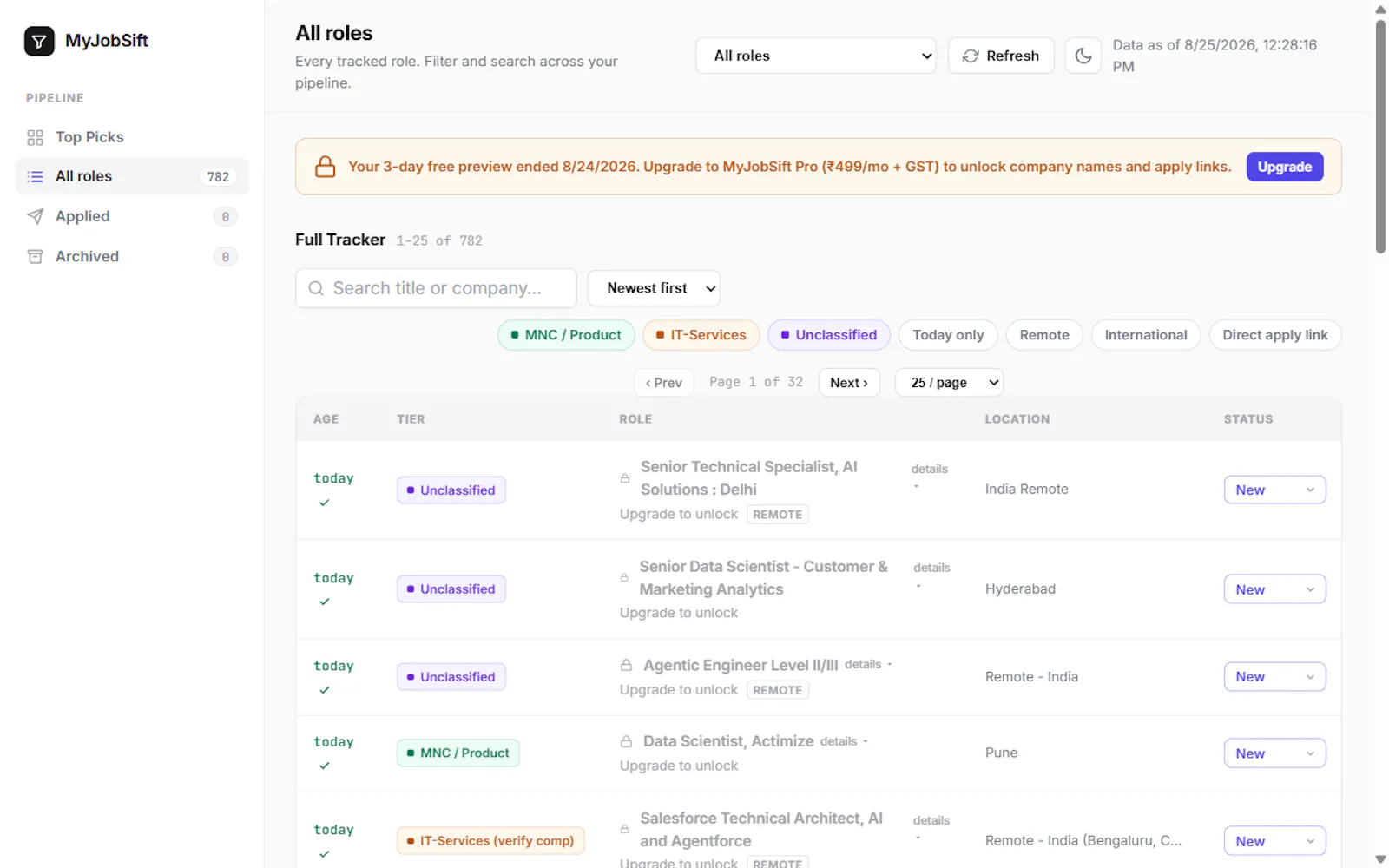 MyJobSift screenshot 5