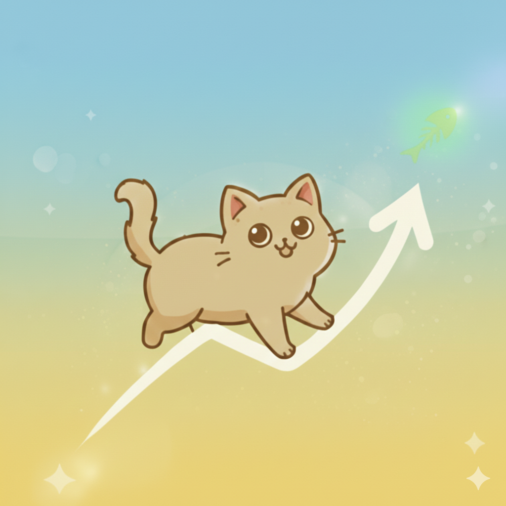 CatGoalSaver - Product Hunt launch logo