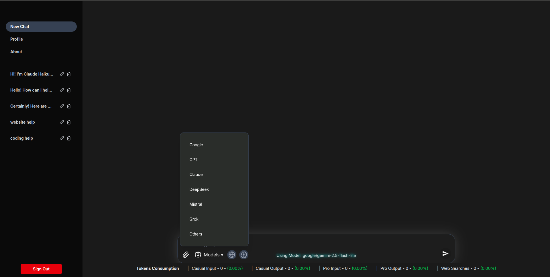 VividLLM - Screenshot 4 showing product features and functionality