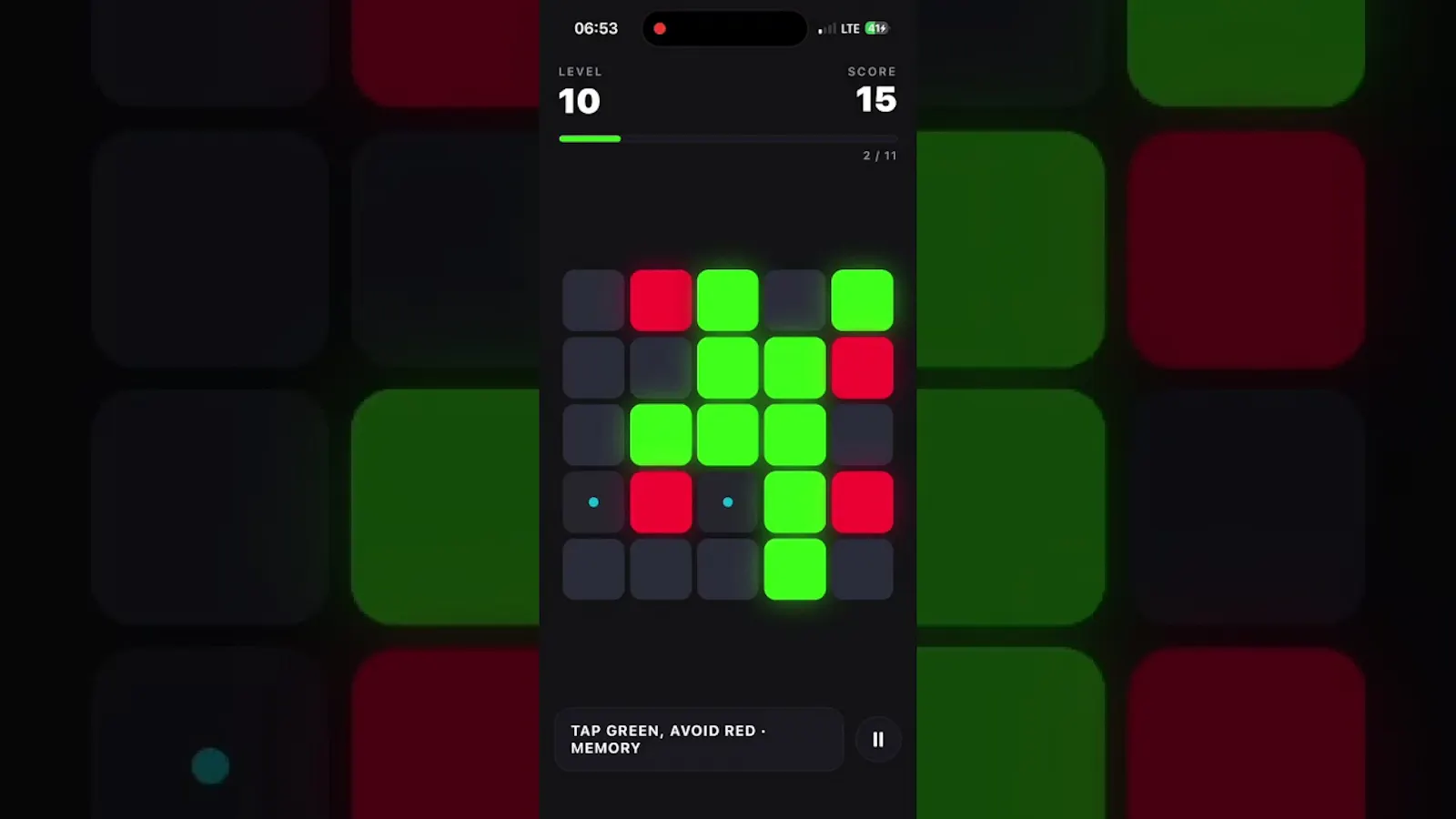 Don't Touch Red: Reflex Rush screenshot 1 (video preview)