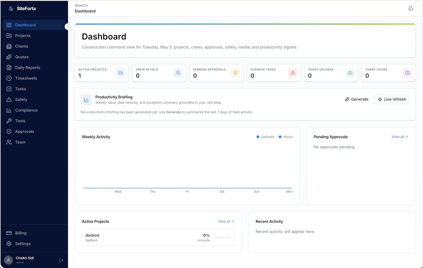 SiteForta screenshot 2