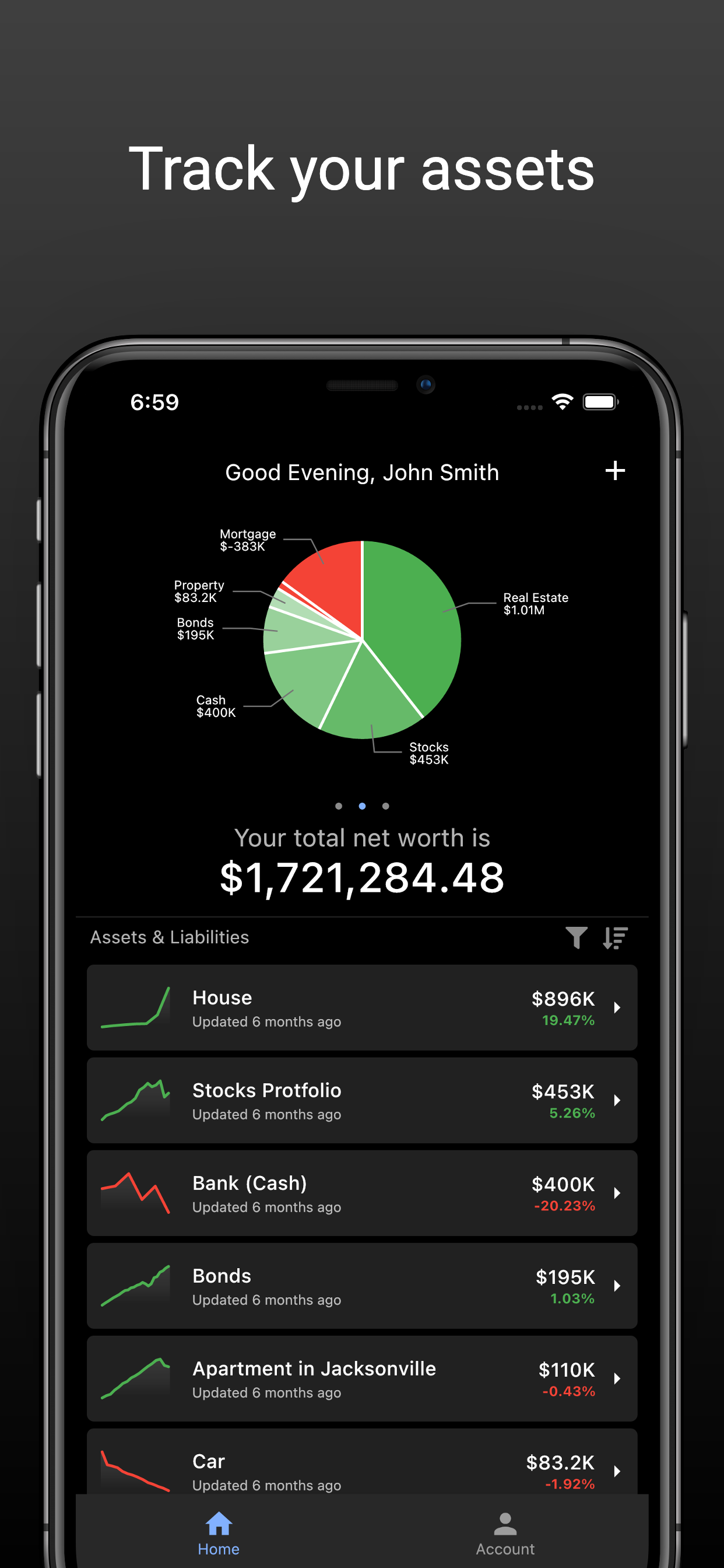 WorthTracker gallery image