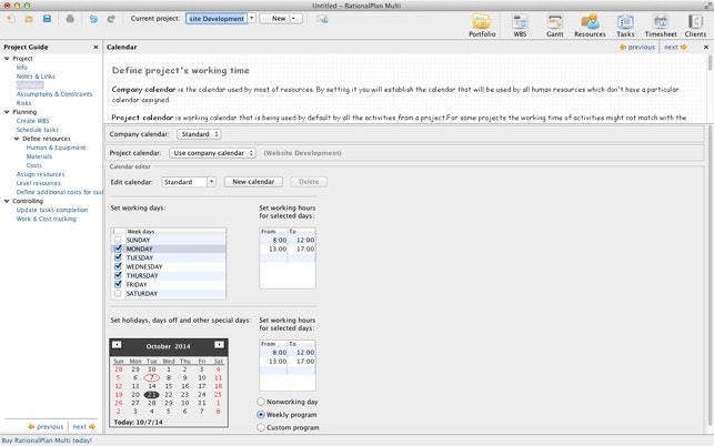 RationalPlan gallery image
