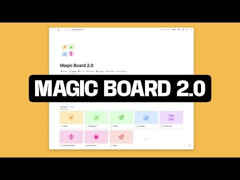 Magic Board for Notion media 1