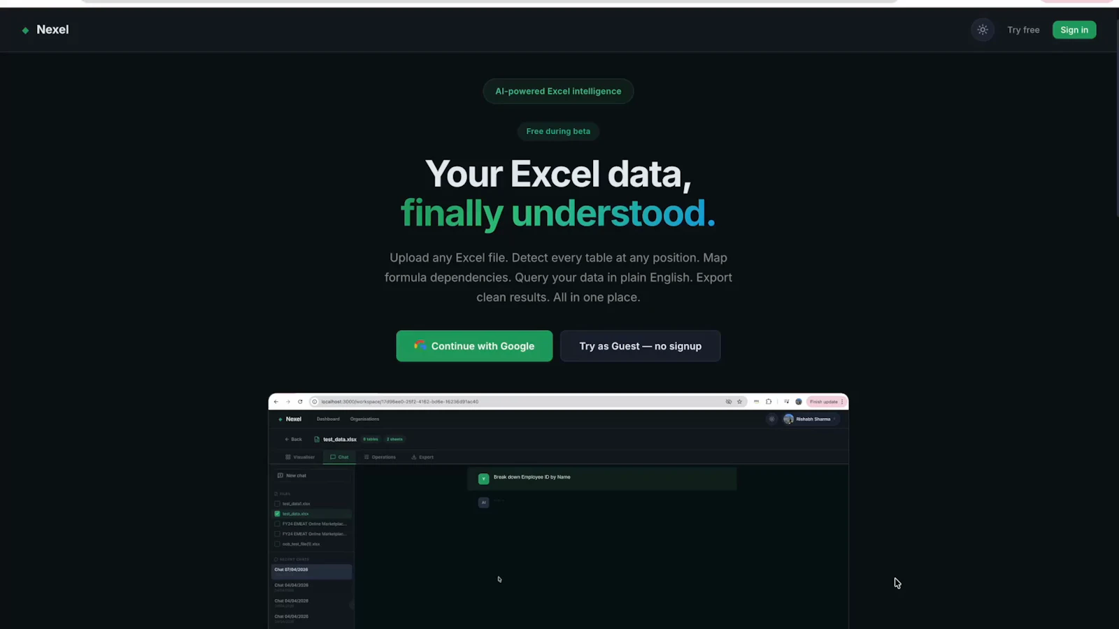 Nexel screenshot 2