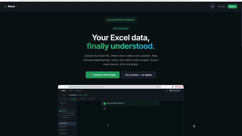 Nexel screenshot 2