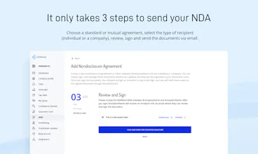 Free NDA Generation Tool By Capbase gallery image