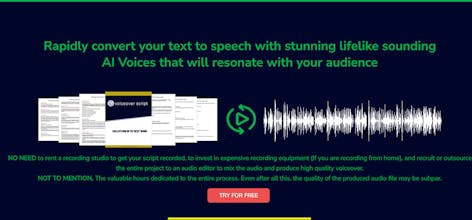 CreateAIVoiceovers.com gallery image