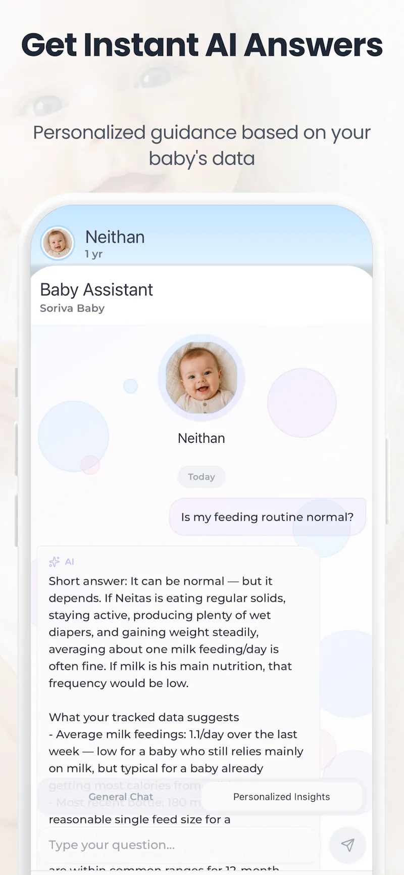 Baby Tracker - Soriva screenshot 4