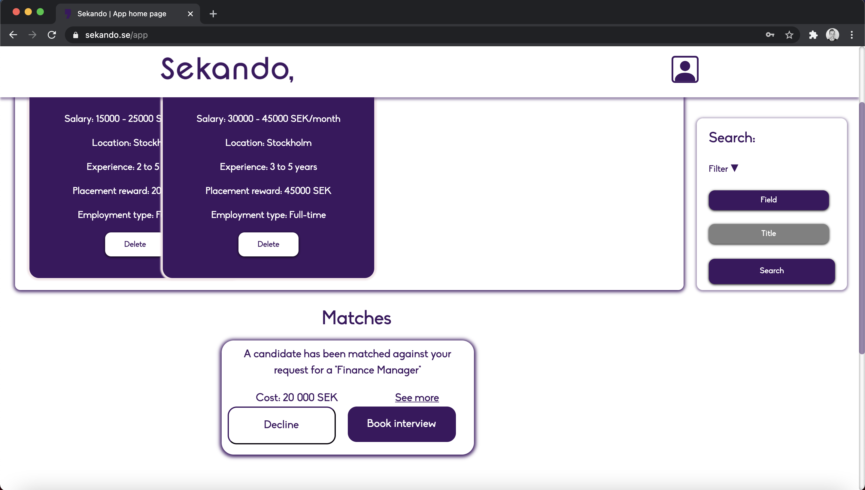 Sekando gallery image