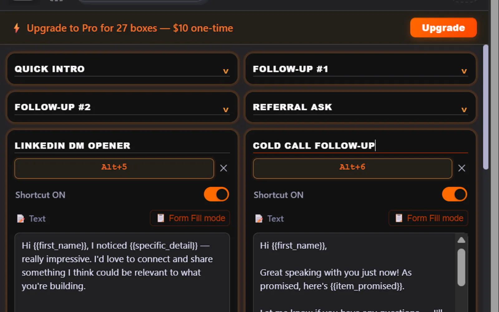 PasteKey screenshot 2