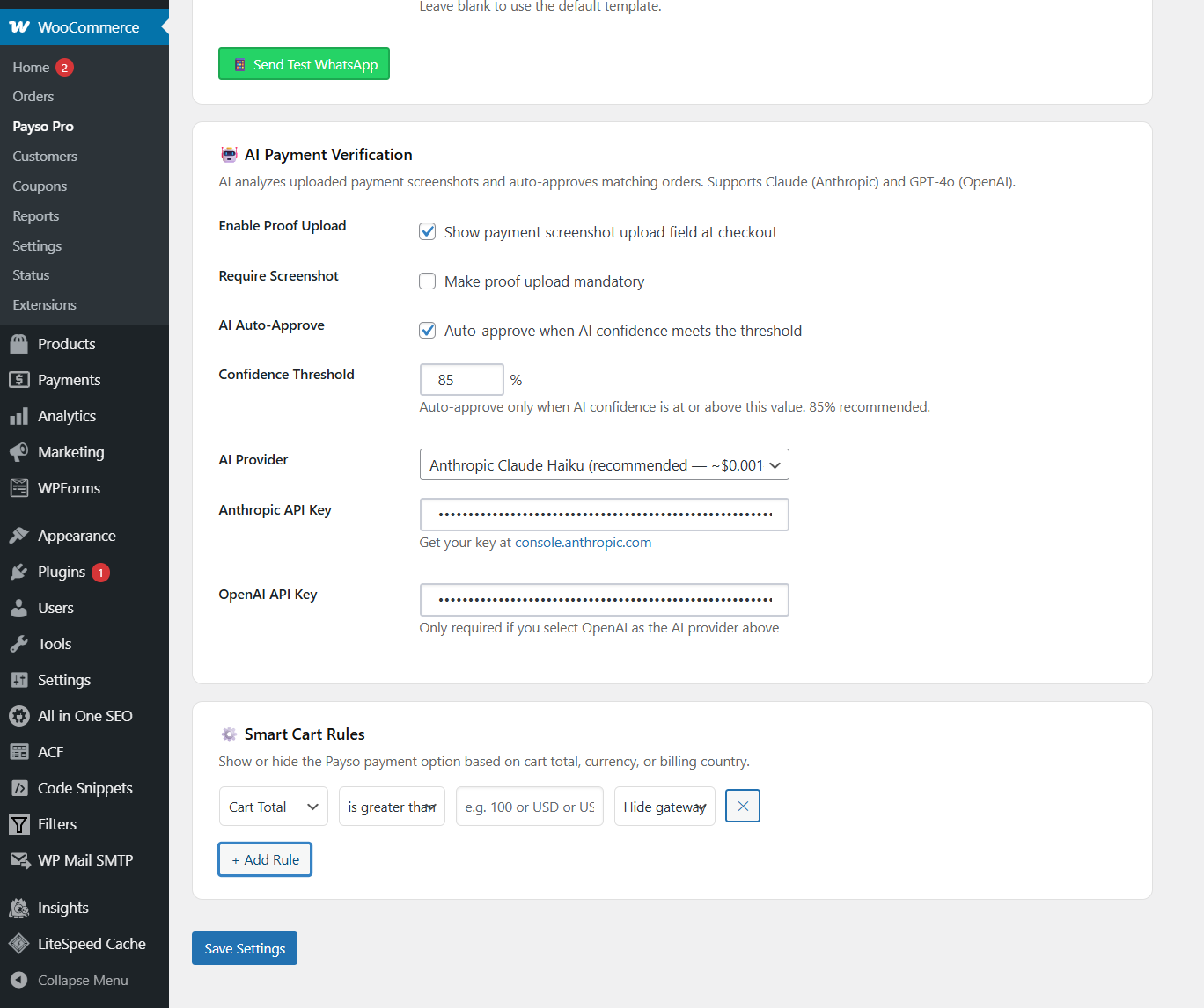 Payso Pro for WooCommerce gallery image