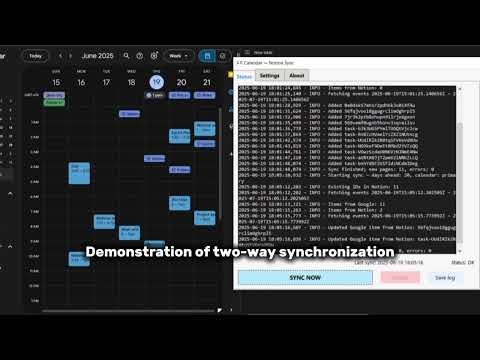 Notion & Google Calendar Sync gallery image