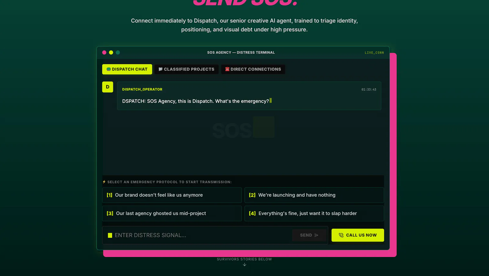 SOS Agency screenshot 6