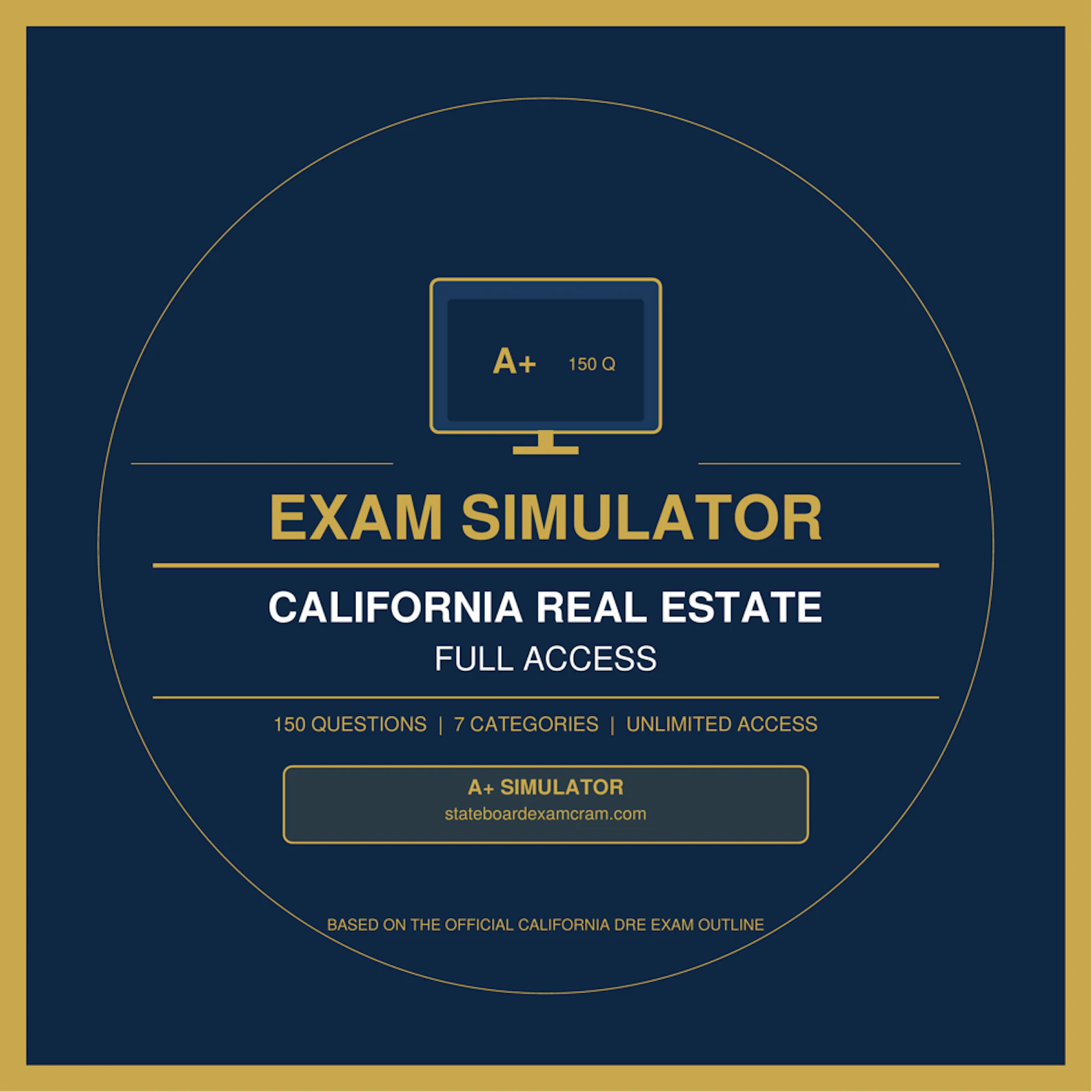 California Real Estate Exam Simulator screenshot 1