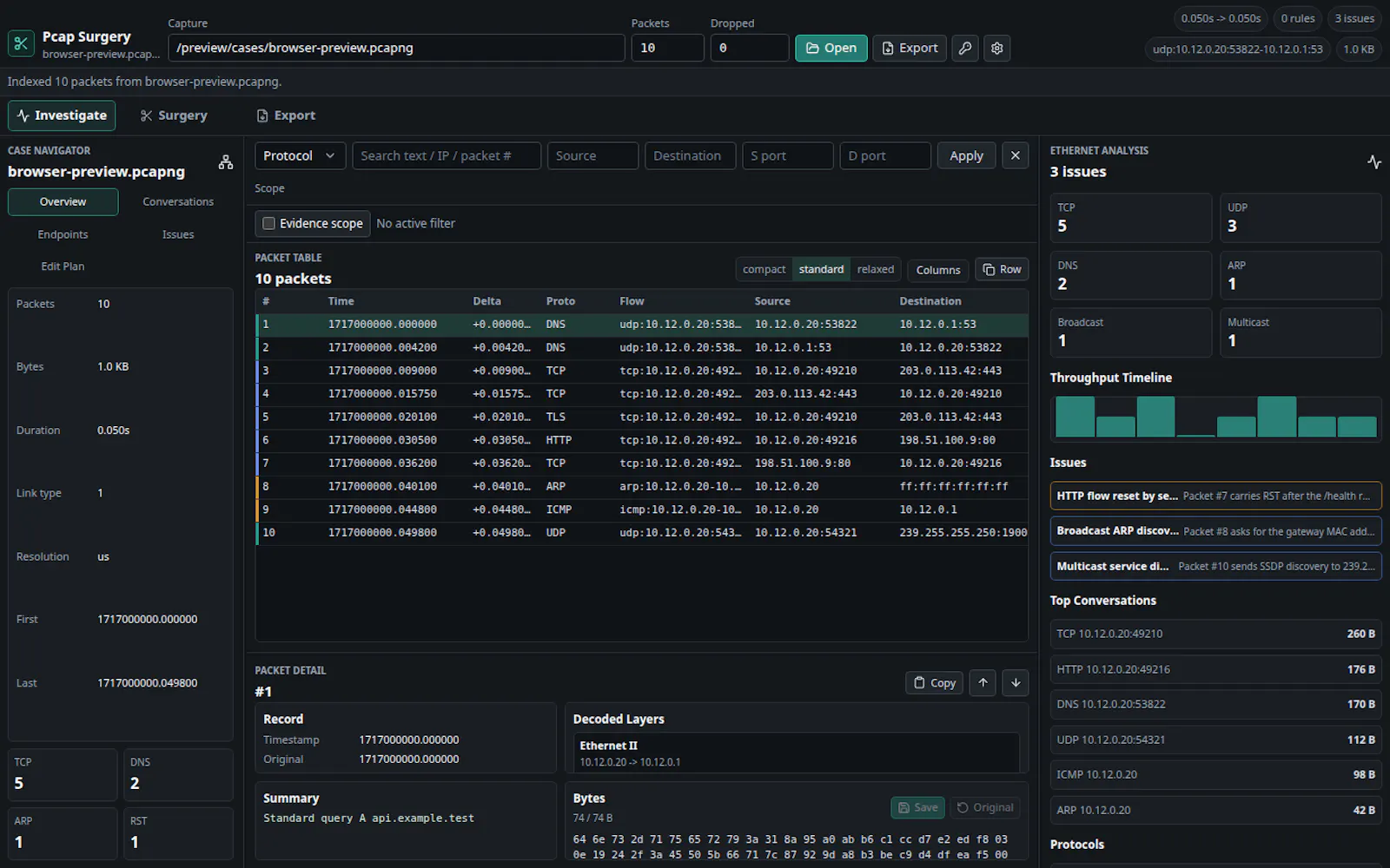 PCAP Surgery screenshot 1