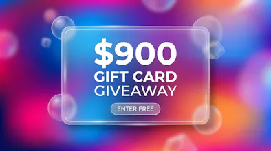 Enter the $900 Gift Card Giveaway gallery image