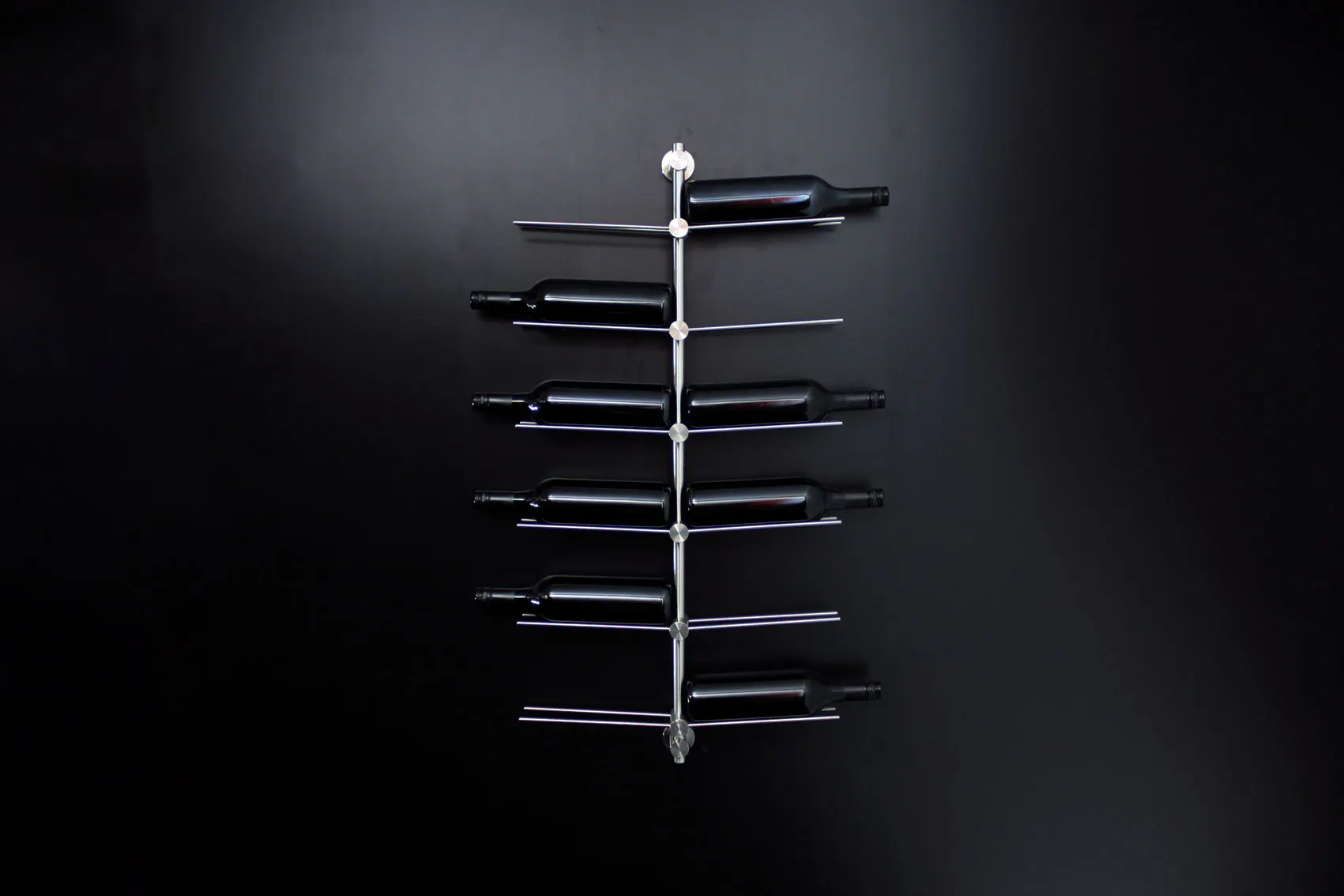 Maddox Mini Wall Display Bottle Rack gallery image